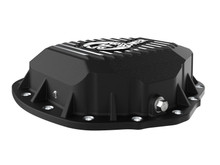aFe 2020 Chevrolet Silverado 2500 HD  Rear Differential Cover Black ; Pro Series w/ Machined Fins - 46-71260B