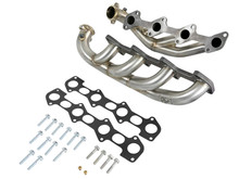 aFe Twisted Steel 1.75-2in 304 SS Headers 03-07 Ford Diesel Trucks V8-6.0L (td) - 48-33022