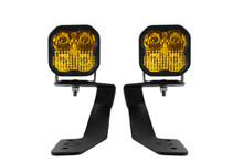 Diode Dynamics 18-21 Subaru Crosstrek Sport SS3 LED Ditch Light Kit - Yellow Combo - DD6559