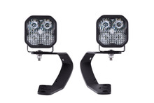 Diode Dynamics 10-21 Toyota 4Runner SS3 LED Ditch Light Kit Sport - White Combo - DD6746
