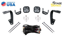 Diode Dynamics 10-21 Toyota 4Runner SS3 LED Ditch Light Kit Sport - White Combo - DD6746