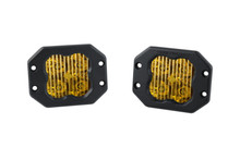 Diode Dynamics SS3 Sport ABL - Yellow Driving Flush (Pair) - DD6923P
