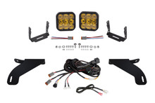 Diode Dynamics 21-22 Ford F-150 SS5 Bumper LED Pod Light Kit - Yellow Pro Combo - DD7331