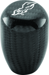 DragonFire Racing Shift Knob Short - Gray Carbon Fiber - 522638