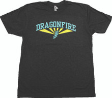 DragonFire Racing Dfr Az Tee Teal/Hi-Vis Sm - 523117