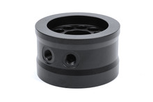 Perrin 2015+ Subaru WRX Oil Temp/Pressure Adapter - Tall - ASM-GAU-102
