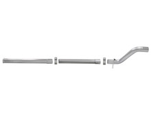 aFe MACH Force-Xp 2-1/2in 409 Stainless Steel Mid-Pipe w/Resonator Delete 18+ Jeep Wrangler JL 3.6L - 49-48077