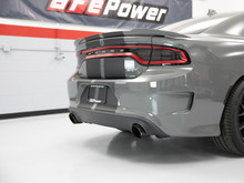 aFe MACH Force-XP 4-1/2in Carbon Fiber OE Replacement Exhaust Tips - 15-19 Dodge Charger/Hellcat - 49C32068-C