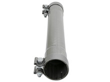 aFe MACH Force-Xp 409 SS Muffler Pipe 2.5in. Inlet/Outlet / 14in. Body / 20in. Length - 49M00035