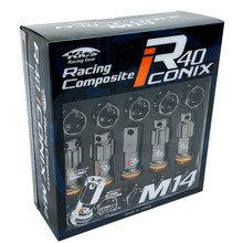 Project Kics 14X1.50 Classical Lock w/ Capless Lug Nuts 16+4 - WRI14CA