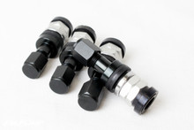 Project Kics Aluminum Valve Stem - Black (Single) - WS27A2YBK