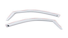Putco 2020 Chevy Silv/Sierra HD 2500/3500 Crew/Dbl Cab (Front Only) Element Chrome Window Visors - 480244