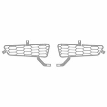 Putco 15-20 Ford F-150 Raptor - Hex Style - Polished SS Bumper Grille Inserts - 86168