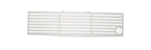 Putco 11-14 Ford F-150 EcoBoost Bumper Grille Inserts - SS - Bar Design - w/ Heater Plug Opening - 86182FP