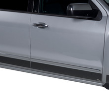 Putco 07-14 Cadillac Escalade ESV - 4.75in Wide (8pcs) Black Platinum Rocker Panels - 9751216BP
