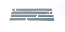 Putco 15-19 Chevy Silverado HD - Double Cab Dually 8pcs Black Platinum Rocker Panels - 9751226BP