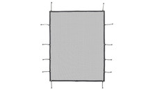 Rampage 97-06 Jeep Wrangler (TJ) 2-Door Mesh Shade Top - Black - 91818