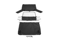Rampage 1992-1995 Jeep Wrangler(YJ) Cab Soft Top And Tonneau Cover - Black Denim - 993015