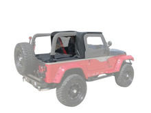 Rampage 1997-2002 Jeep Wrangler(TJ) Cab Soft Top And Tonneau Cover - Black Denim - 994015