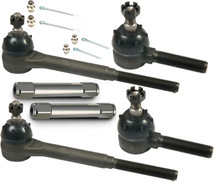 Ridetech 55-57 Chevy Steering Kit For Cars with Manual Steering or Power Box Conversion - 11019570