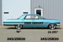 Ridetech 58-64 B-Body StreetGRIP Lowering Coil Springs Rear Dual Rate Pair - 11054798