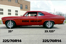 Ridetech 67-69 Camaro Small Block StreetGRIP Lowering Coil Springs Dual Rate Pair - 11162350