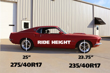 Ridetech 67-70 Ford Mustang Small Block StreetGRIP Lowering Coil Springs Dual Rate Front Pair - 12102350