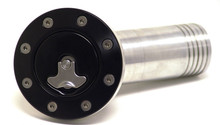Ridetech 67-68 Camaro Locking Gas Cap (Black Anodized) - 81000033