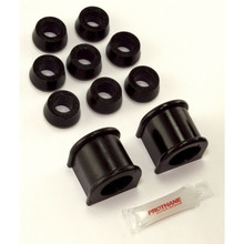 Rugged Ridge Front Swaybar Bushing Kit Black 1-1/8 In. 87-95 Jeep Wrangler YJ - 1-1107BL