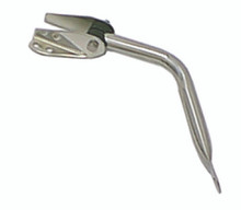 Rugged Ridge 55-86 Jeep CJ Stainless Steel Right Mirror Arm & Bracket - 11007.02