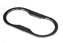 Rugged Ridge Billet Alum Cup Holder Bezel Black 07-10 Jeep Wrangler - 11422.14