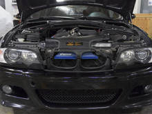 aFe MagnumFORCE Intakes Scoops AIS BMW 3-Series/ M3 (E46) 01-06 L6 - Matte Blue - 54-10468-L