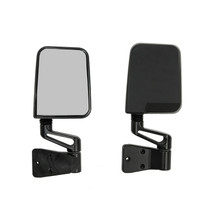 Rugged Ridge 87-02 Jeep YJ/TJ Black Door Mirror Kit - 7694