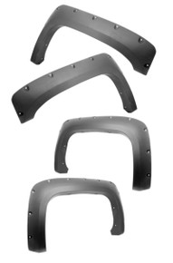 Rugged Ridge Fender Flare Kit 07-11 Chevy 1500 2500HD 3500HD - 81630.20