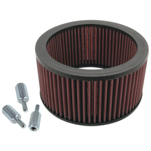 S&S Cycle Super E/G Carbs High Flow Air Filter Kit w/ Spacers For S&S Teardrop Air Cleaner - 17-0045