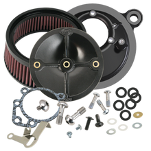 S&S Cycle 93-99 BT w/ Super E/G Carb Stealth Air Cleaner Kit w/o Cover - 170-0057