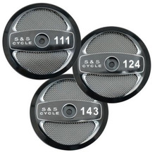 S&S Cycle 143in Air Cleaner Cover - Gloss Black - 170-0323