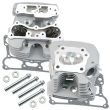 S&S Cycle 99-05 BT Super Stock 79cc Cylinder Head Kit - Silver - 900-0254