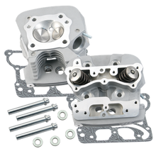 S&S Cycle 2006 Dyna Super Stock 91cc Cylinder Heads - Silver - 900-0344