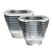 S&S Cycle 07-16 BT 11 Fin 4-1/8in Bore Cylinder Set For 117in & 117in Dish Hot Set Up Kit - Silver - 910-0231