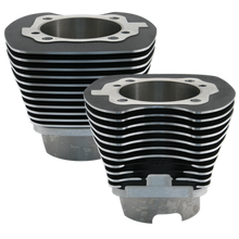 S&S Cycle 99-06 BT 4-1/8in Bore Cylinder Set For 111in - Wrinkle Black - 910-0281