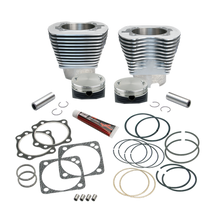 S&S Cycle 84-99 BT 4-1/8in Bore Cylinder Set w/ Pistons For 117in V-Series Engines - Natural - 910-0290
