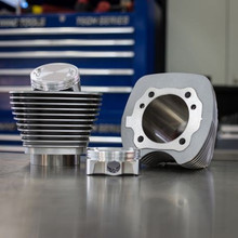 S&S Cycle 99-06 BT Models 100in Sidewinder Big Bore Kit - Silver - 910-0642