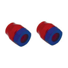Spectre Magna-Clamp Hose Clamps 5/32in. (2 Pack) - Red/Blue - 1160