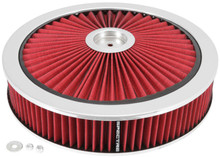 Spectre ExtraFlow HPR Air Cleaner Assembly 14in. x 3in. - Red - 47623