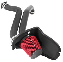 Spectre 97-06 Jeep Wrangler L6-4.0L F/I Air Intake Kit - Tex. Black w/Red Filter - 9050