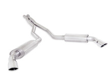 Stainless Works 2010-15 Camaro 6.2L 3in Exhaust X-Pipe Chambered Turbo Mufflers Polished Tips - CA10CBL