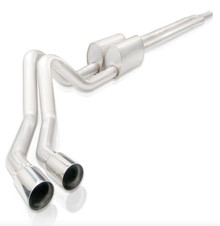 Stainless Works 2019+ Chevrolet Silverado 5.3L 3in Redline Catback Factory Conct Dual Polished Tip - CT19CBYR