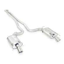 Stainless Works 2009-15 Cadillac CTS-V Wagon 3in Catback System X-Pipe Chambered Mufflers 4in Tips - CTSV9WGCBHDR