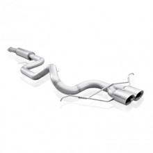 Stainless Works 2013-18 Ford Focus ST 3in Catback Vintage Round Muffler 4in Tips - FC13CB-RT